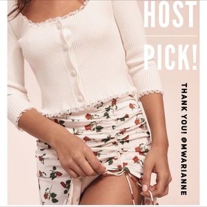 RESERVED - For Love And Lemons Love Song Midi Skirt M